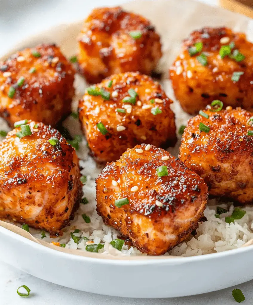 Mouthwatering Honey Garlic Salmon Bites Recipe
